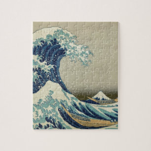 Puzzle Art asiatique - la grande vague outre de Kanagawa