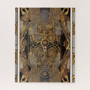 Puzzle Art aztèque riche et dynamique