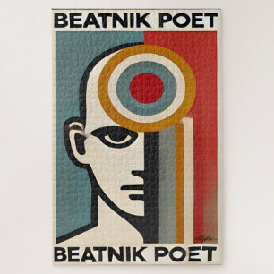 Puzzle Art Beatnik Poète Modernité Du Milieu Du Siècle
