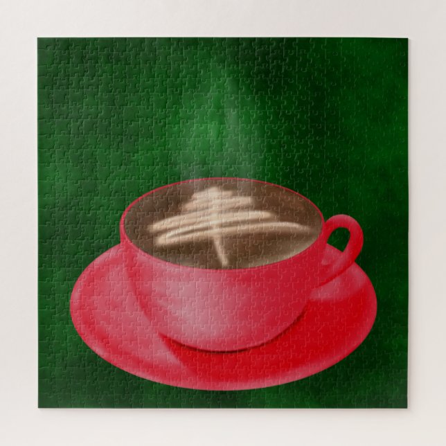 Puzzle Art Cappuccino de Noël (Vertical)