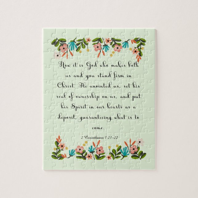 Puzzle Art chrétien frais - 2 1h21 de Corinthiens - 22 (Vertical)