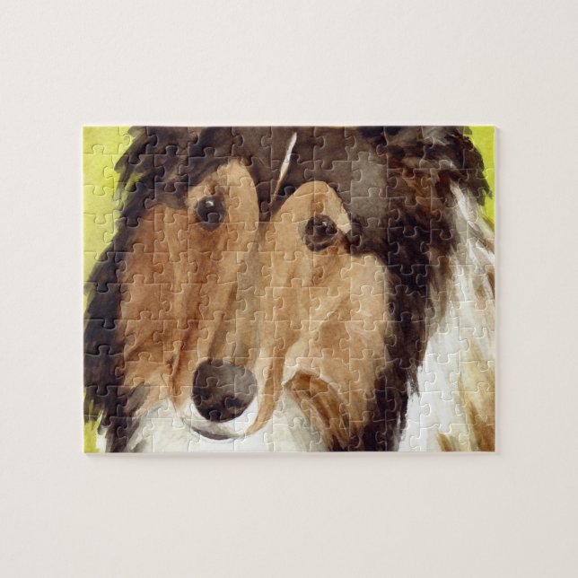 Puzzle Art Collie (Horizontal)