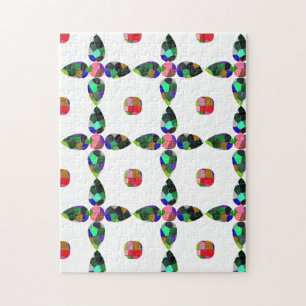 Puzzle Art couleur de forme d'oreille
