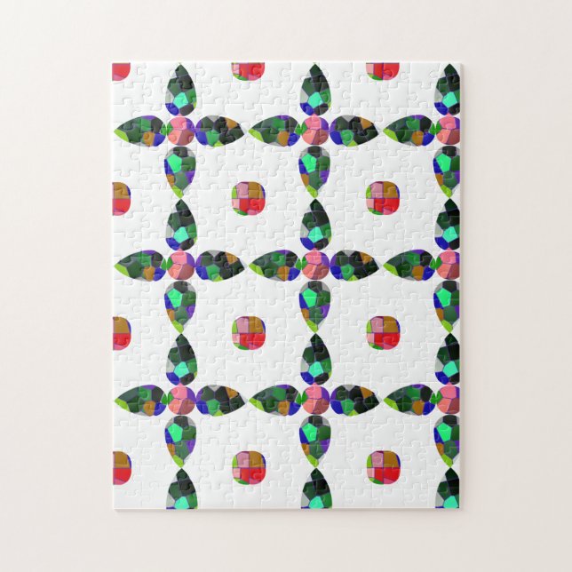 Puzzle Art couleur de forme d'oreille (Vertical)