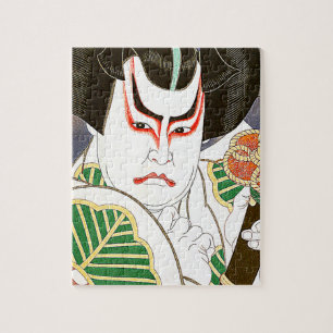 Puzzle Art d'acteur de Kabuki de Japonais par le 名取