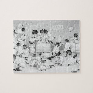 Puzzle Art de chat par Louis Wain 1900