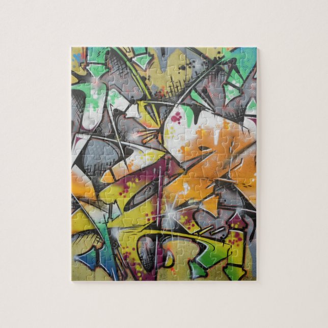 Puzzle Art de graffiti de rue (Vertical)