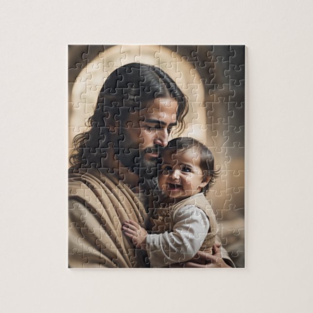 Puzzle art de Jésus (Vertical)