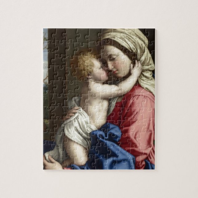 Puzzle Art de Jésus de Mary et de bébé (Vertical)