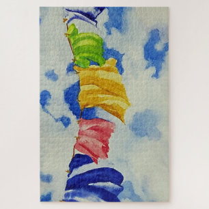 Puzzle Art de la ligne