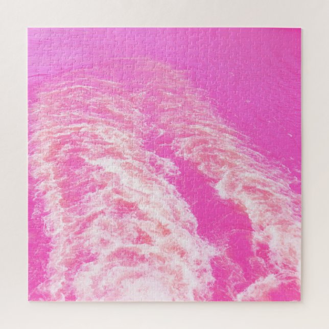 Puzzle Art de l'eau rose (Vertical)