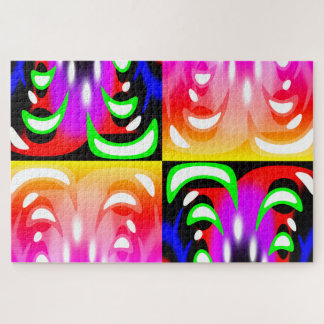Puzzle Art de lumières en mouvement