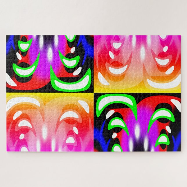 Puzzle Art de lumières en mouvement (Horizontal)