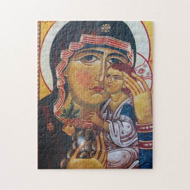 Puzzle Art de Marie Mère et Jésus (Vertical)