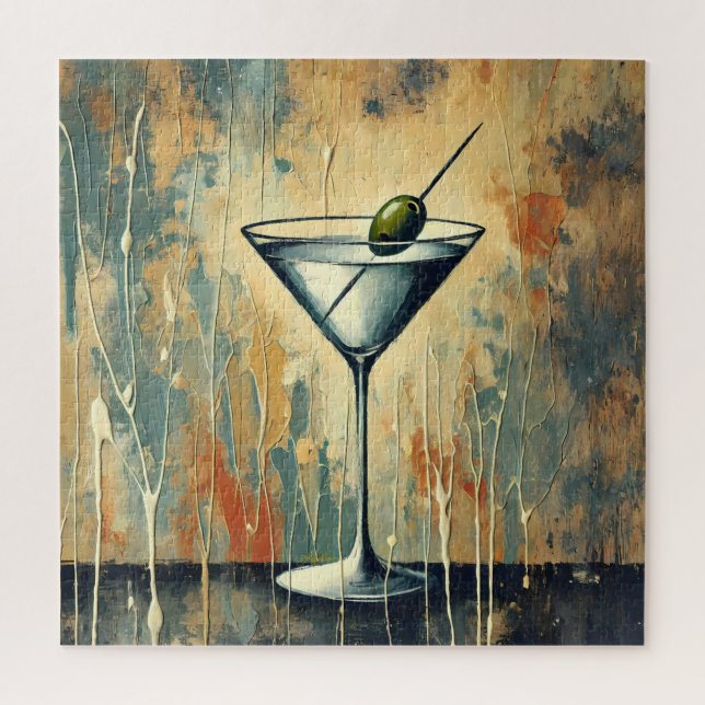 Puzzle Art de Martini en techniques mixtes du milieu du s (Vertical)