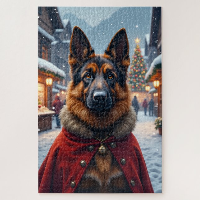 Puzzle Art de Noël Berger Allemand (Vertical)