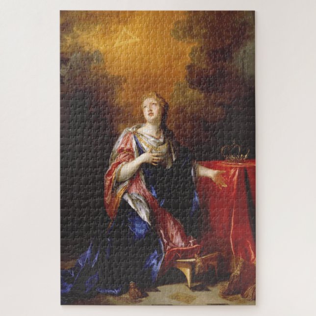Puzzle Art de sainte Marguerite d'Écosse (Vertical)
