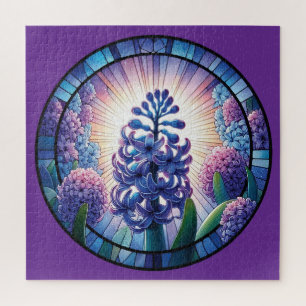 Puzzle Art de verre Hyacinthe teinté