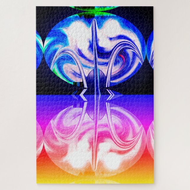 Puzzle Art de vie extraterrestre (Vertical)