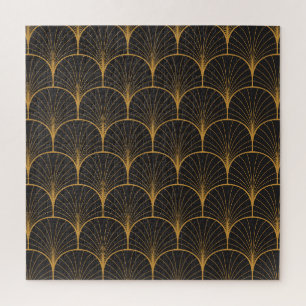 Puzzle Art Déco, Motif Vintage géométrique.