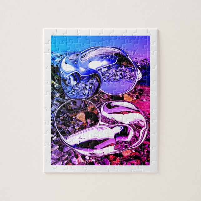 Puzzle Art des débris spatiaux (Vertical)