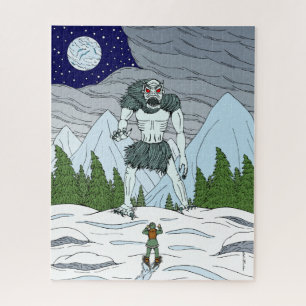 Puzzle Art d'horreur étrange d'Ithaqua