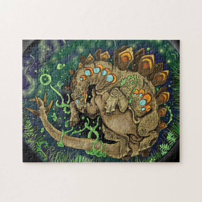 Puzzle Art Dinosaure Stegosaurus (Horizontal)