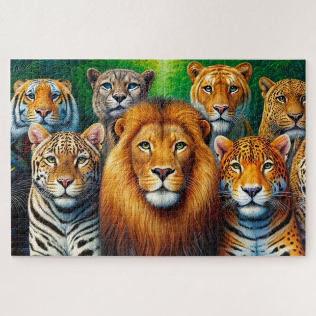 Puzzle Art du chat (Horizontal)