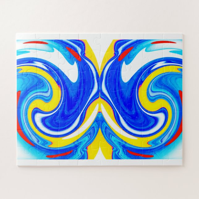 Puzzle Art du chemin d'or (Horizontal)