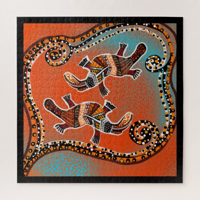 PUZZLE ART DU PLATYPUS   (Vertical)