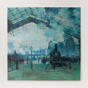 Puzzle Art du voyage ferroviaire français de Claude Monet