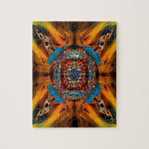 Puzzle Art fractal psychédélique