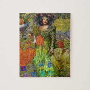 Puzzle Art gothique de l'Imaginaire de Taurus vintage