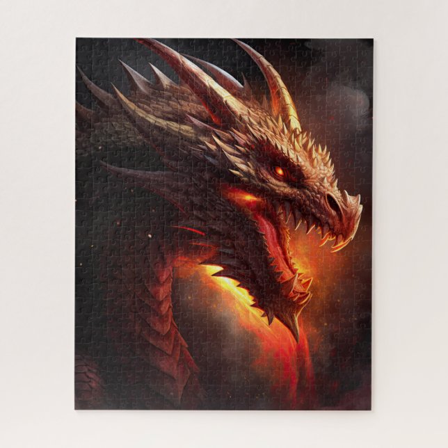 Puzzle Art Imaginaire Dragon Lover No.9 (Vertical)