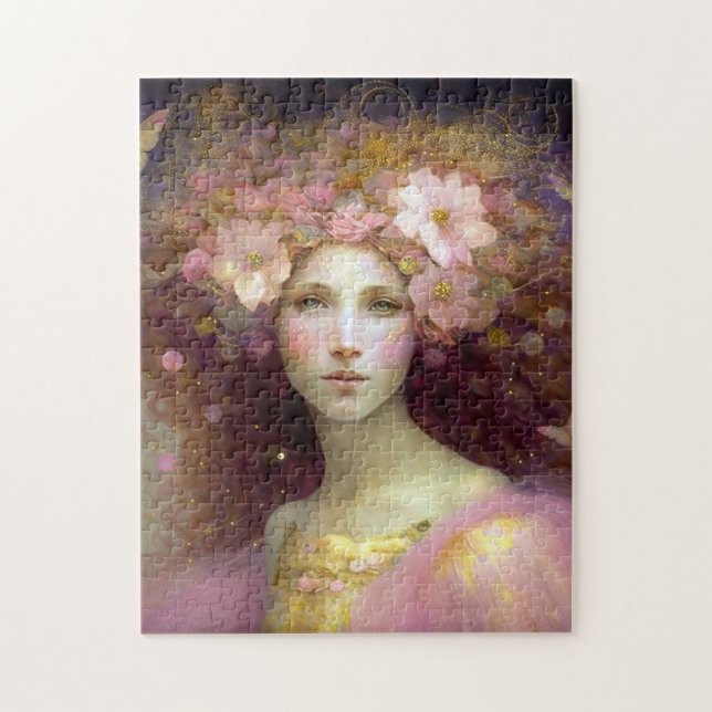 Puzzle Art Imaginaire Fairy Rose (Vertical)