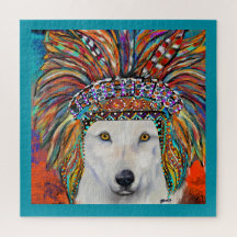 Art Loup Blanc