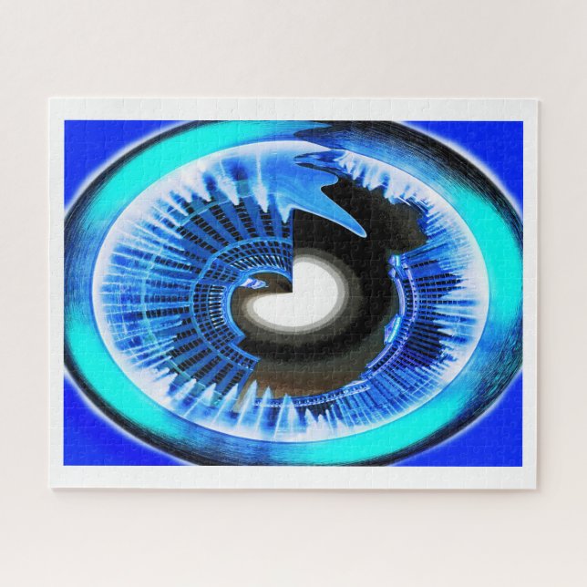 Puzzle Art lunaire (Horizontal)