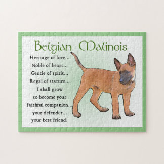 Puzzle Art Malinois belge
