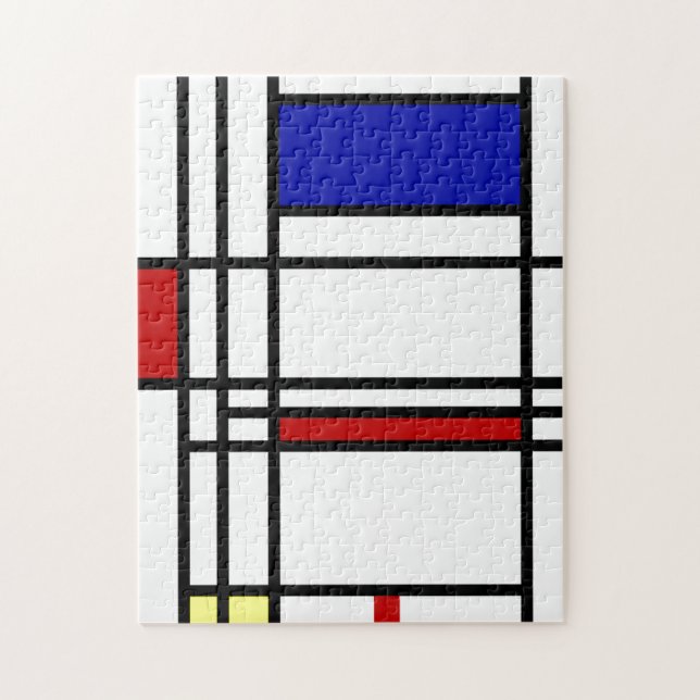 Puzzle Art moderne de Mondrian (Vertical)