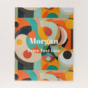 Puzzle Art moderne du milieu du XXe siècle, nom et ligne 