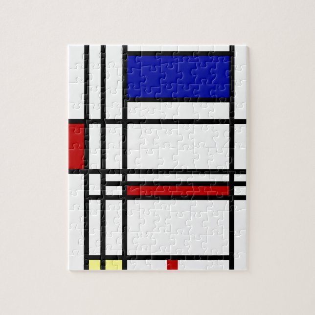 Puzzle Art Moderne Mondrian ~ 8 x 10 (Vertical)