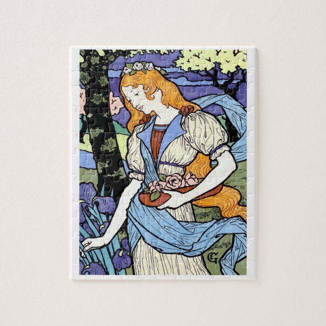 Puzzle Art Nouveau (Vertical)