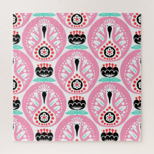 Puzzle Art populaire scandinave : Nordic Seamless.