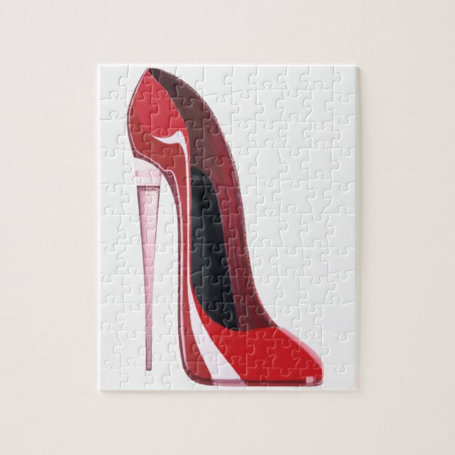Puzzle Art stylet rouge de chaussure de talon de (Vertical)