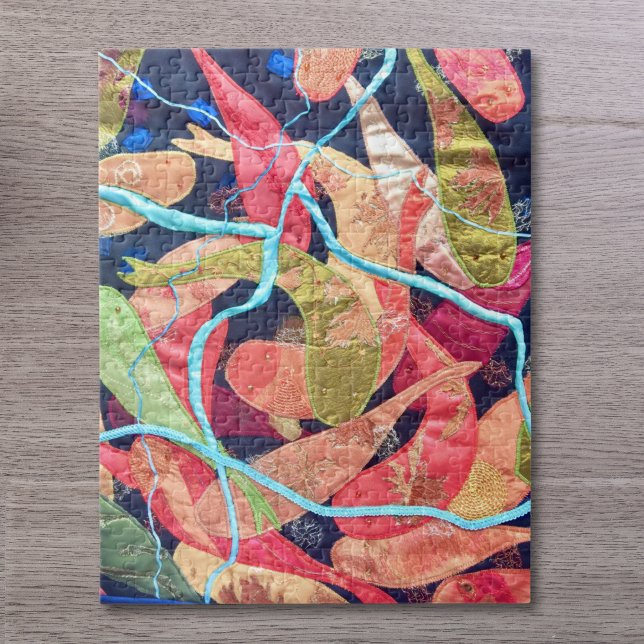 Puzzle Art textile de carpes koï (Créateur téléchargé)