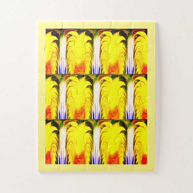 Puzzle Art tropical amusant (Vertical)