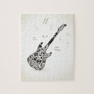 Puzzle Art une guitare