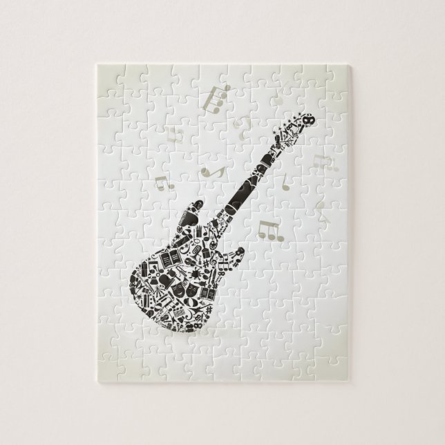 Puzzle Art une guitare (Vertical)