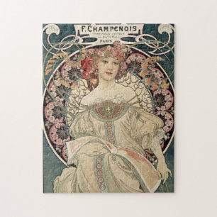 Puzzle Art vintage de l'artiste Alphonse Mucha