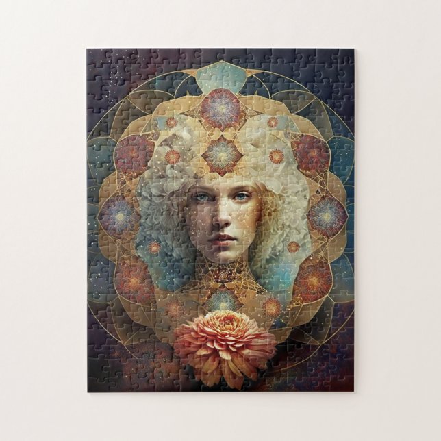 Puzzle Art Visionnaire Mandala Vivant (Vertical)